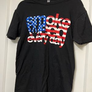 Smoke Weed Every Day T-Shirt Next Level Apparel.